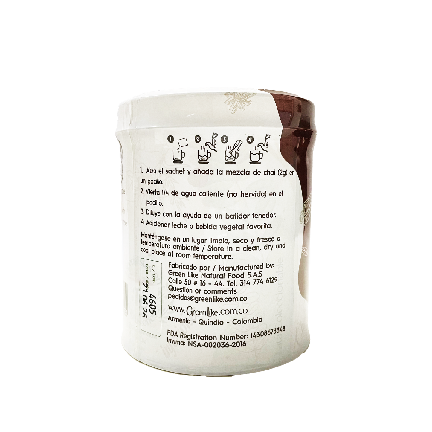 TÉ CHAI LATA x 30 (sachets)