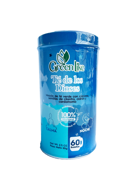 🍵 TÉ DE LOS DIOSES x 60 (INFUSIONES)+TERMO BLANCO| TRANQUILIDAD EN CADA SORBO 🌙