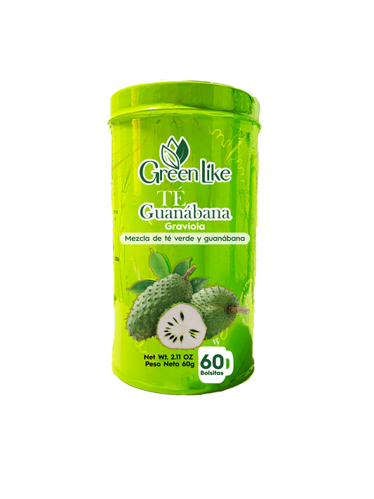 TÉ DE GUANABÁNA x 60 (INFUSIONES)+TERMO BLANCO | Salud y bienestar