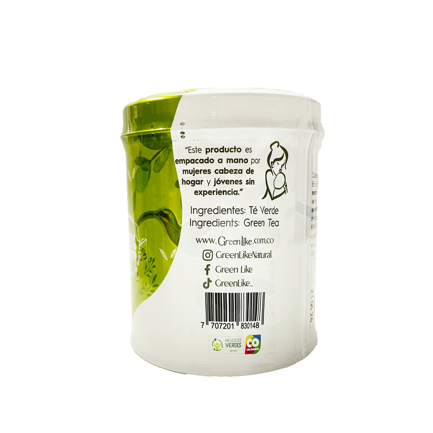 TÉ MATCHA 100% PURO LATA x 30 (sachets)