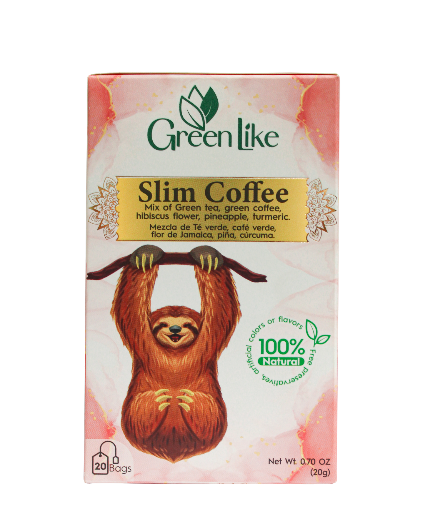 SLIM COFFEE x 20 (INFUSIONES)
