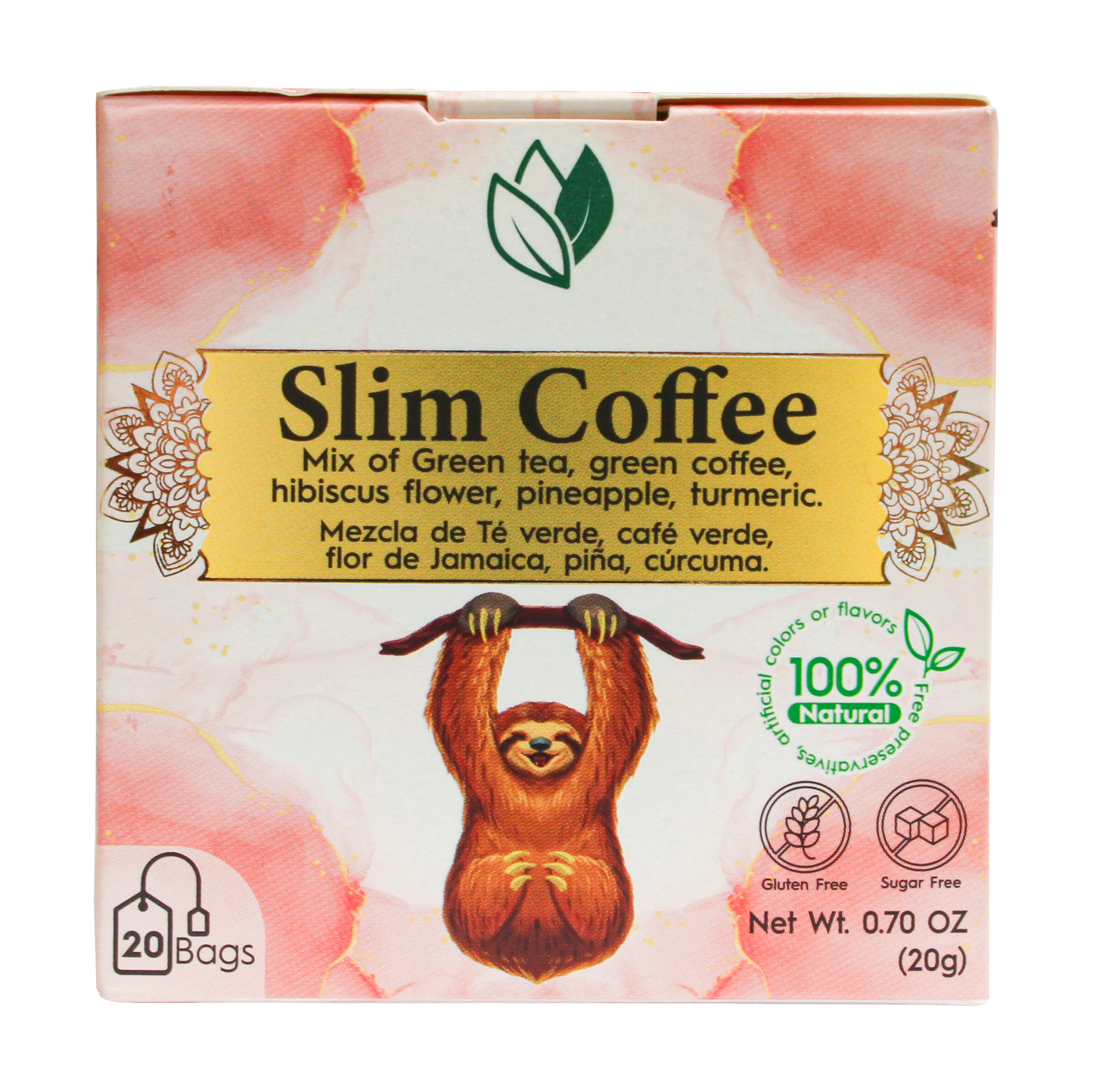 SLIM COFFEE x 20 (INFUSIONES)