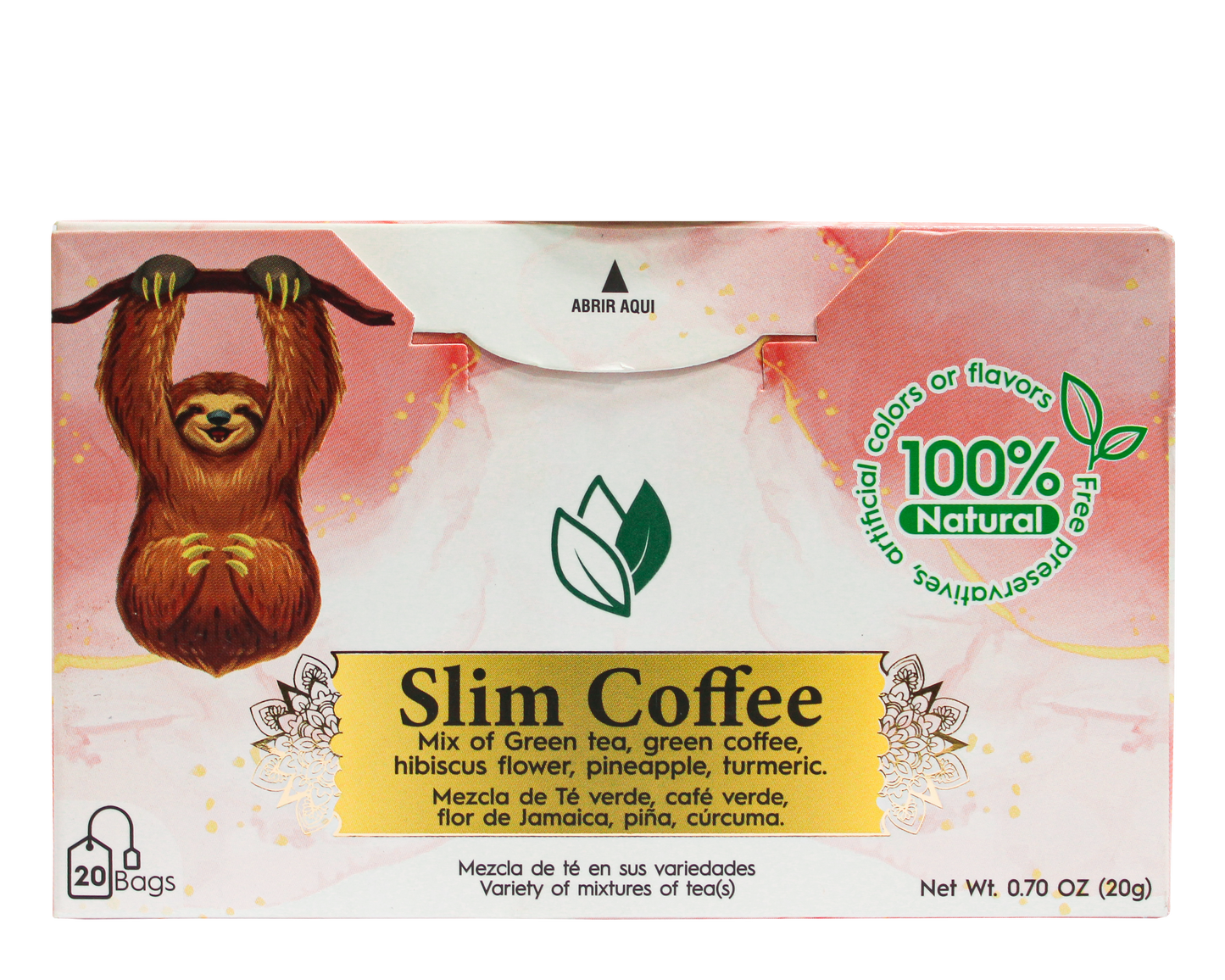 SLIM COFFEE x 20 (INFUSIONES)