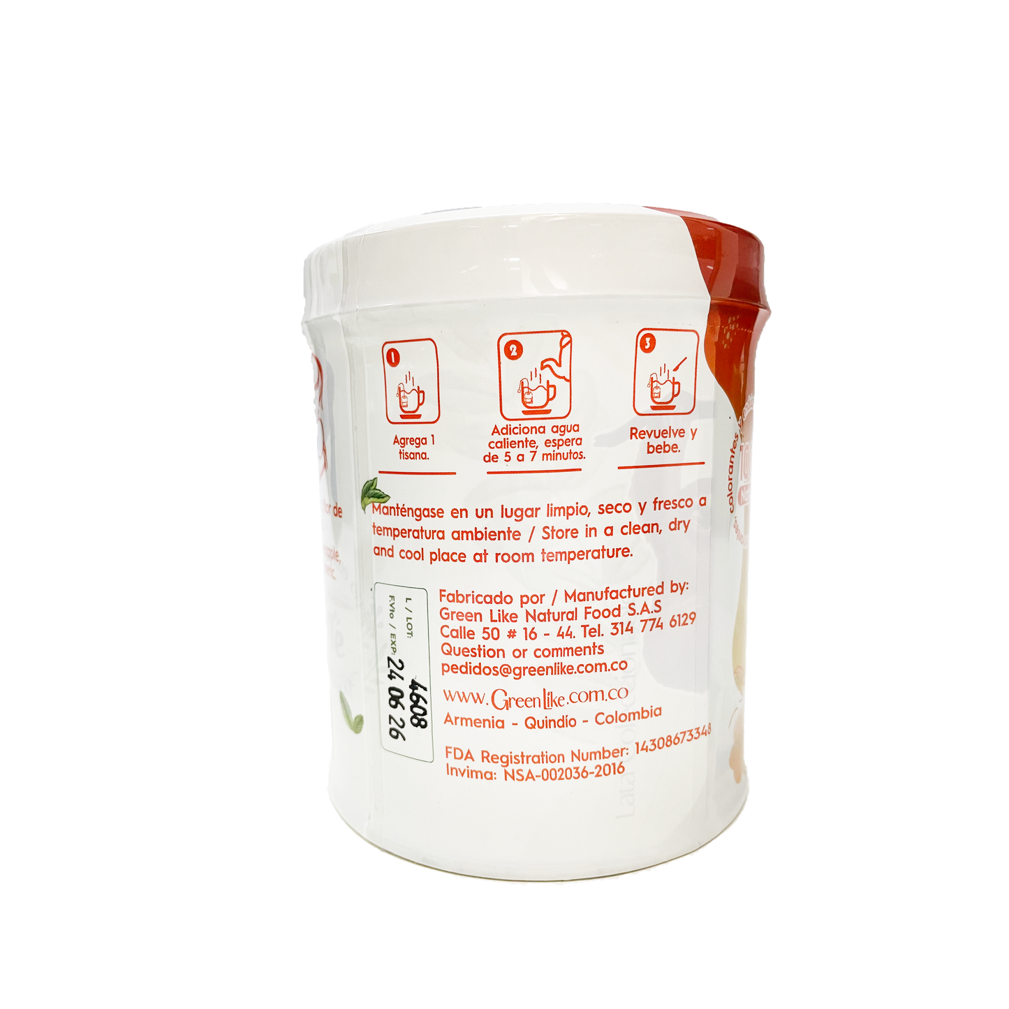 TÉ SLIM TEA DIA LATA x 30 (Infusiones)