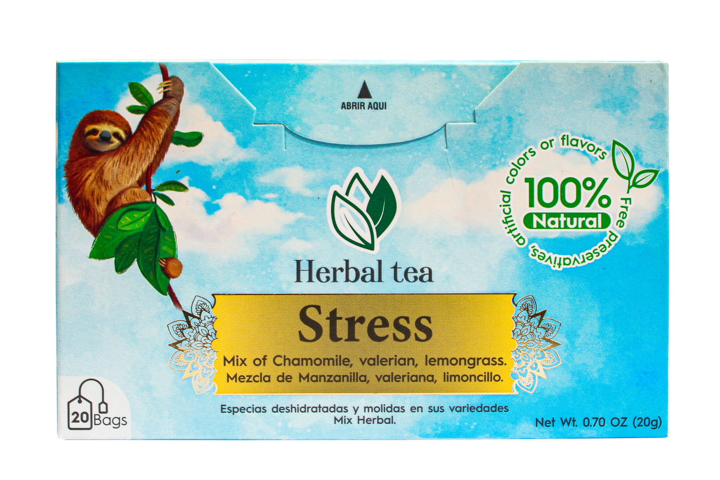 STRESS TEA x 20 (INFUSIONES)