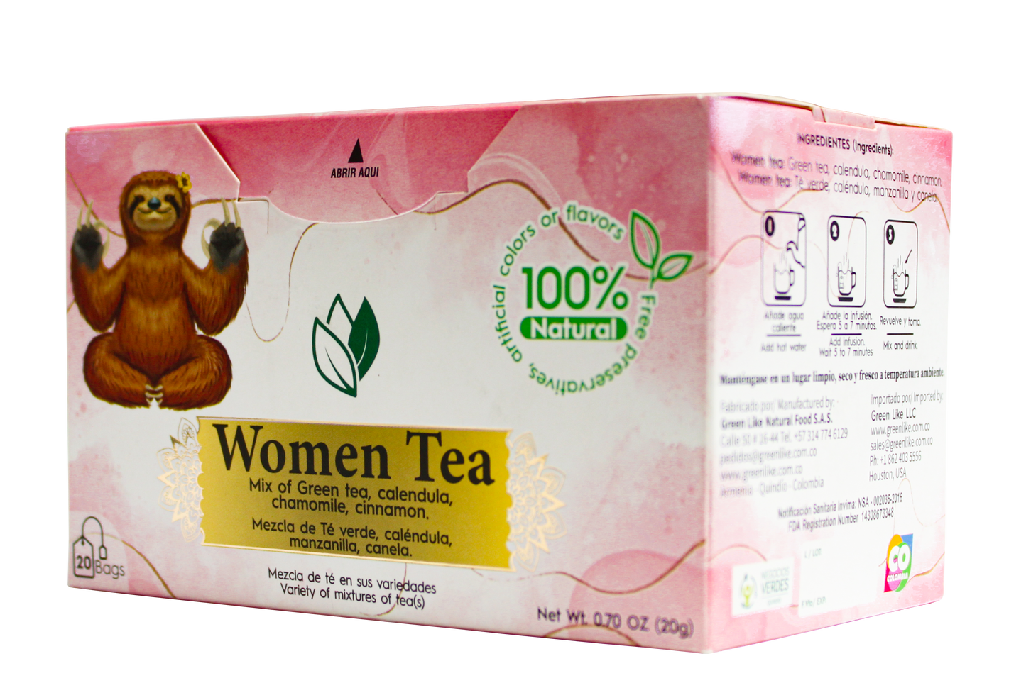 Women Tea x 20 (INFUSIONES)