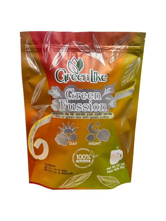 TÉ GREEN FUSSION x 60 INFUSIONES  / Tu aliado para reducir tallas 🌟