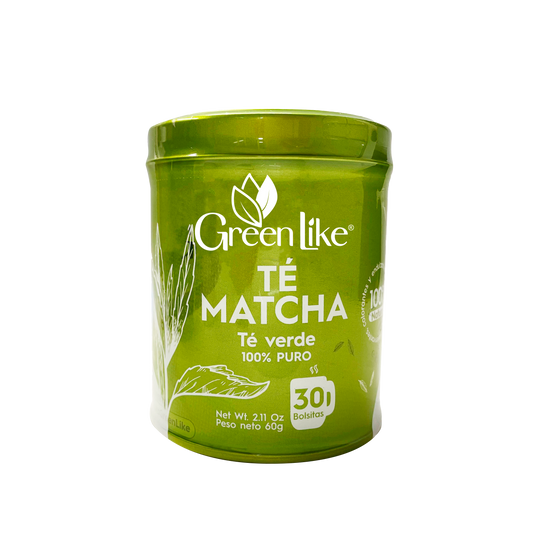 TÉ MATCHA 100% PURO  LATA x 30 (sachets)
