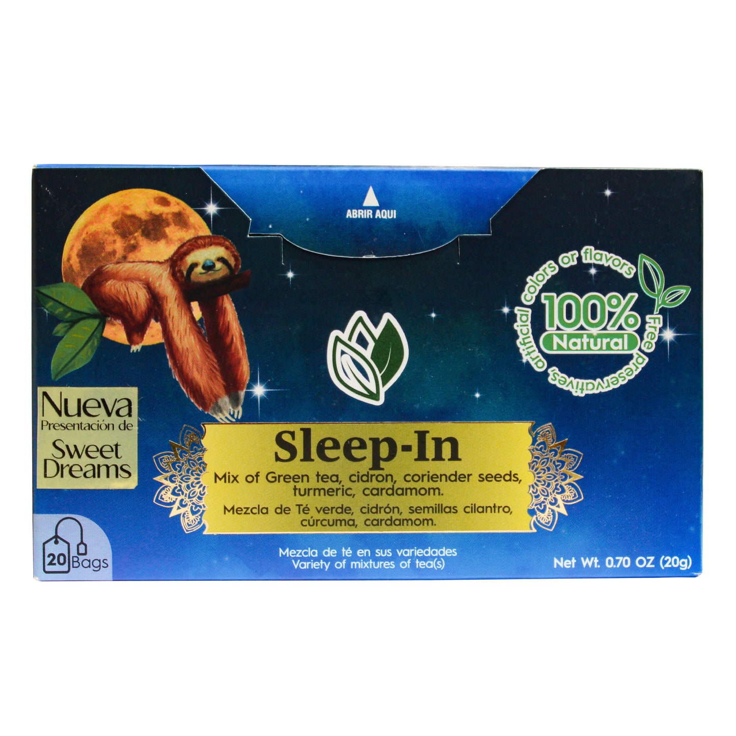 SLEEP IN x 20 (INFUSIONES)