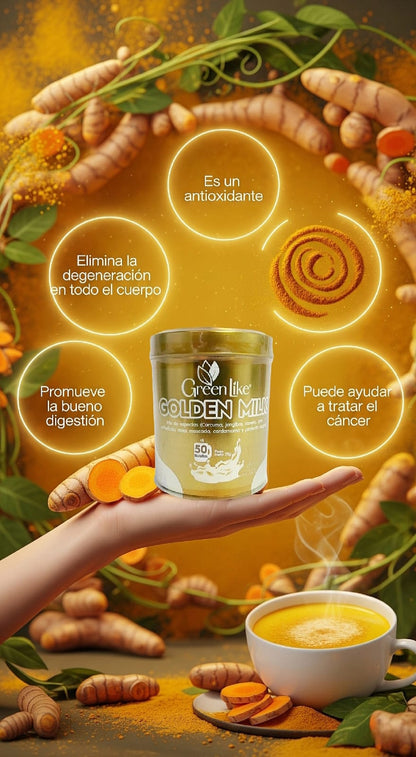 GOLDEN MILK Leche dorada  LATA x (50) SACHETS