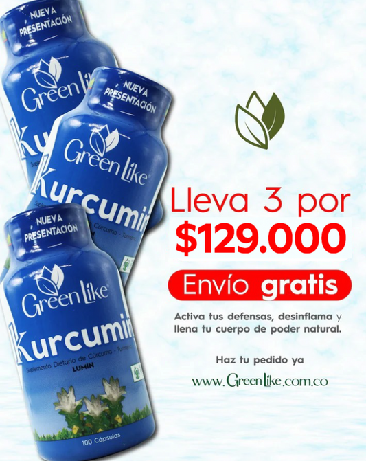 ✨ COMBO x3 KURCUMIN x100 CÁPSULAS – PARA CUIDARTE TODOS LOS DIAS 💛🌿💪